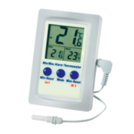 Digitalthermometer Alarm MaxMin mit Sonde 