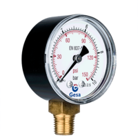 Pressure gauges with polyethylene case M0101