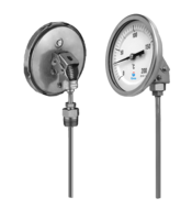 Every angle inert gas filled thermometers