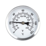 Dial thermometer with magnet up to 120º for radiators or pipes