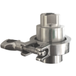 Sanitary flanged diaphragm separator in AISI 316L stainless steel