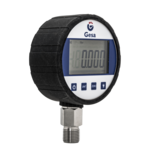 High precision digital pressure gauge with maximum, minimum and backlit display