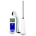 Digital probe thermometer for catering