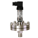 Piezoresistive pressure transmitter with membrane separator