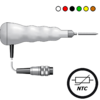 Termorresistencia NTC sonda de penetración con mango de colores, venta en Gesa