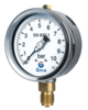 Pressure gauges with stainless steel case and bayonet closure M0304