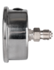 Gauge M0305 Stainless Steel Case and 1/4" BSPT ,4 bar, Accuracy Class 1.6