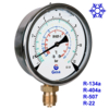 M0501 Refrigeration Pressure Gauge with Stainless Steel Case and Hermetic Seal