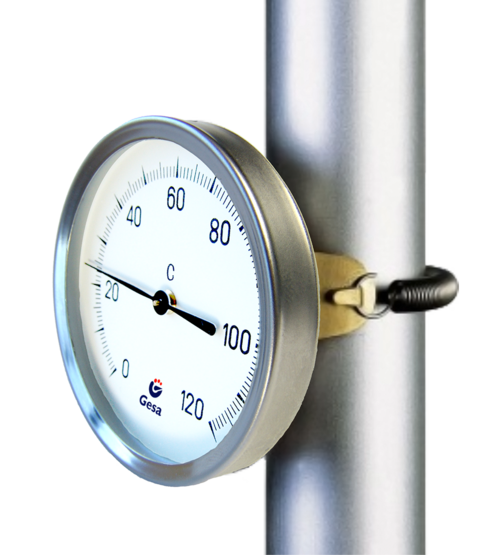 Termometro industrial para tuberias