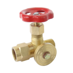 Vanne à pointeau pour manomètres PN 100