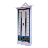 Termómetro digital de garita con función de máxima y mínima