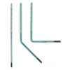 Glass inserts for V-Shaped thermometers