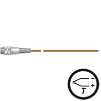 Termopar tipo T sonda para aire o gas de respuesta rápida, de venta en Gesa