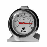 Termómetros para neveras y cámaras frigoríficas en acero inoxidable