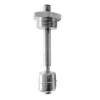 Sensor de nivel - interruptor de flotador de Ø30mm con conector M12 y conexión r