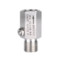 Amortiguador de presión regulable PN máxima: 400 Bar