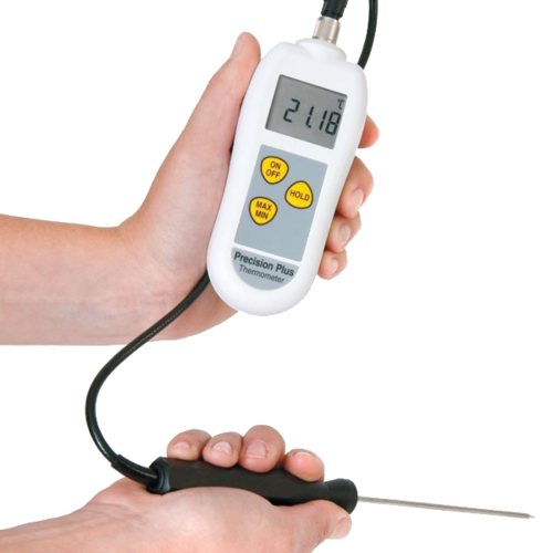 Termometro digital de precisión para laboratorios