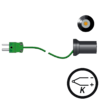 Termopar tipo k sonda magnética para superficies
