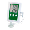 Termohigrómetro con sonda y función Max/Min para interior/exterior